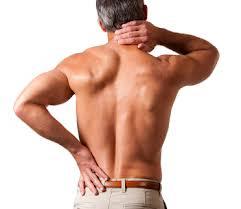 Man with Back and neck pain | Featured image for bulged discs blog.