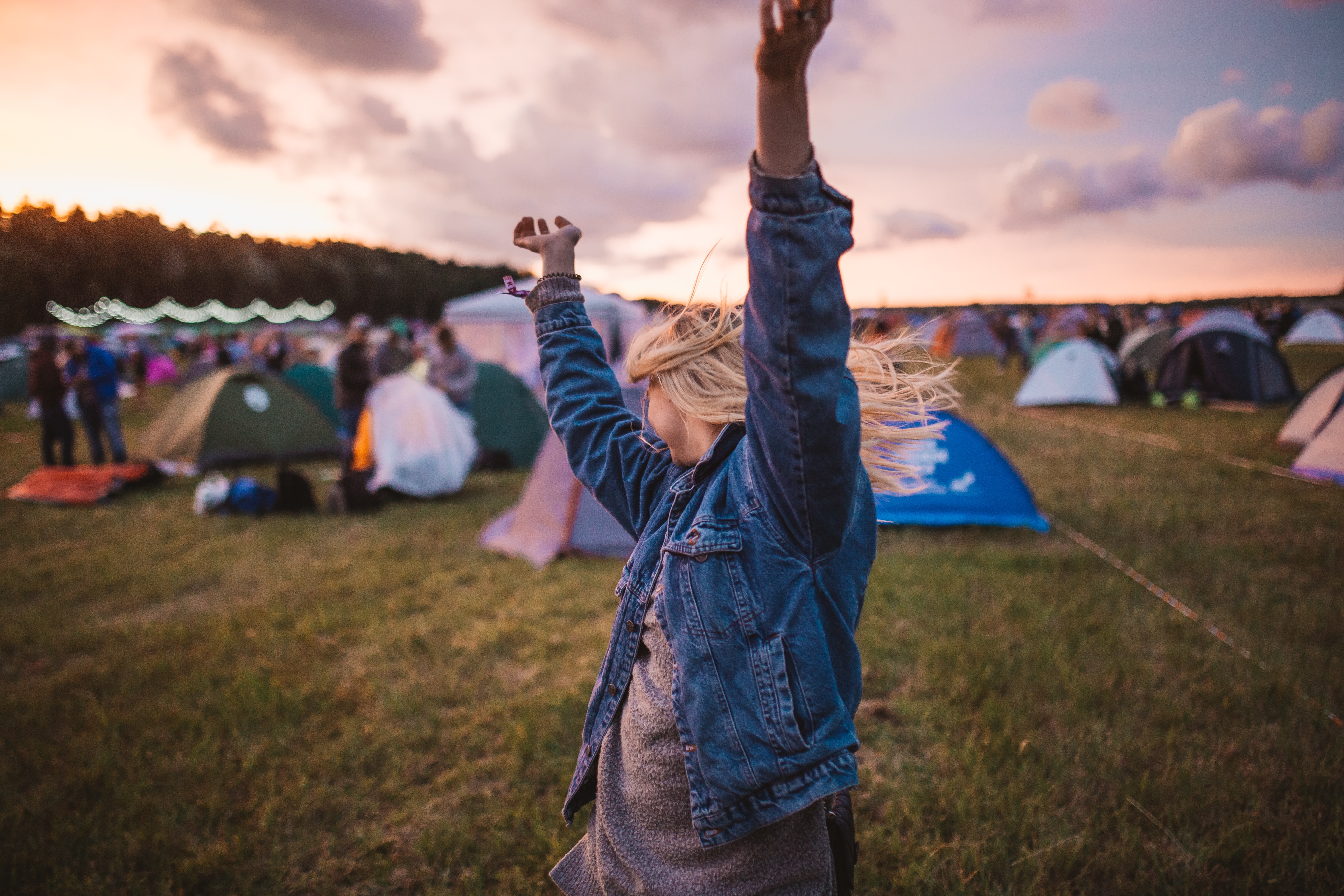 Avoiding injury at a music festival.