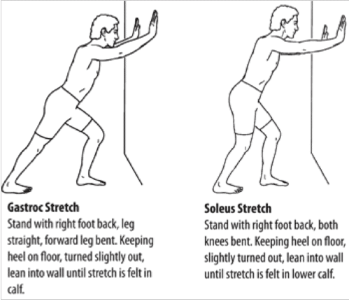 Achilles and calf discount stretches