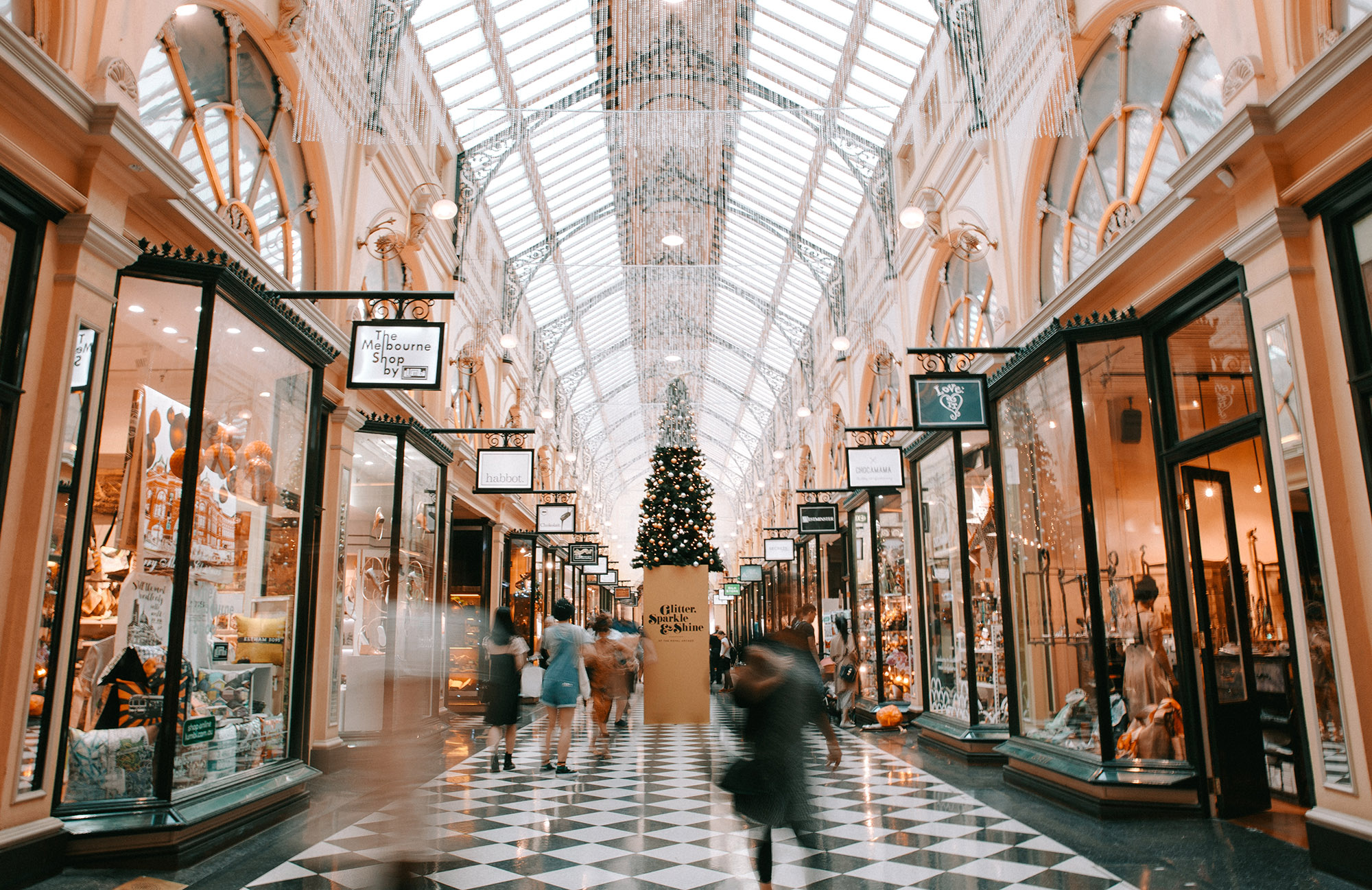 Melbourne shopping mall