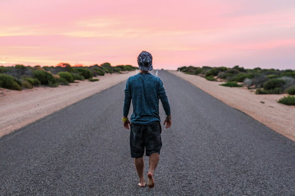 barefoot running