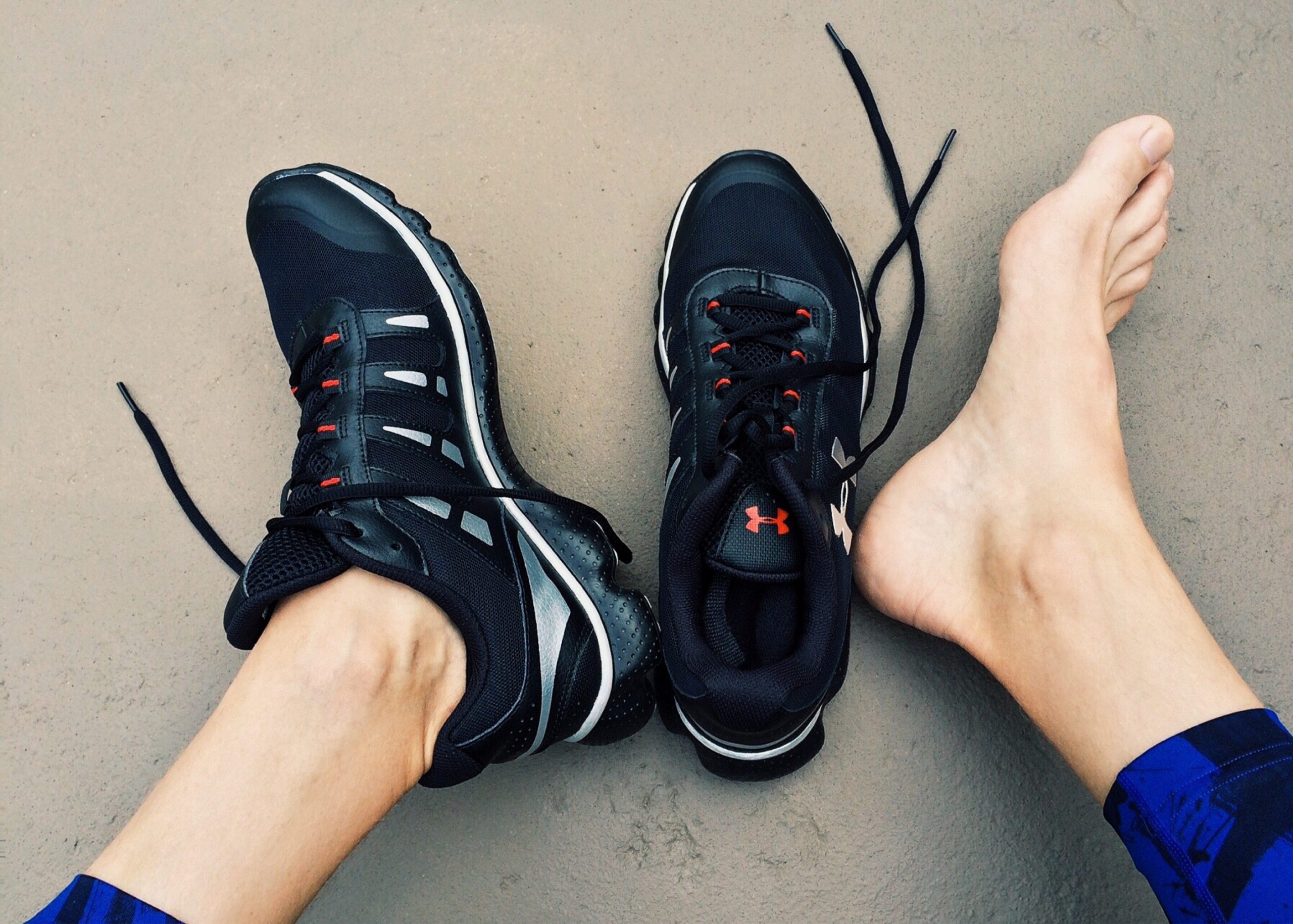 One shoe on and one shoe off | Featured image for Early Stage Ankle Exercise